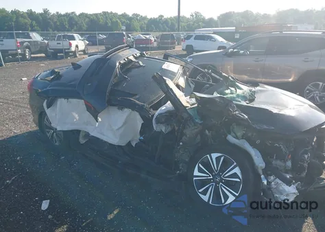 2017 Honda Civic Exl z USA, uszkodzony, nr VIN 2HGFC1F79HH652071